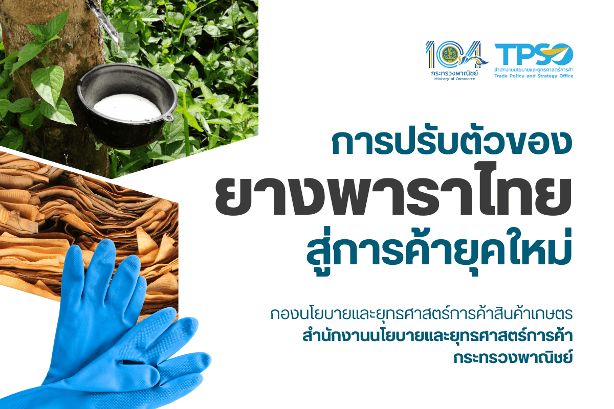 การปรับตัวของยางพาราไทยสู่การค้ายุคใหม่